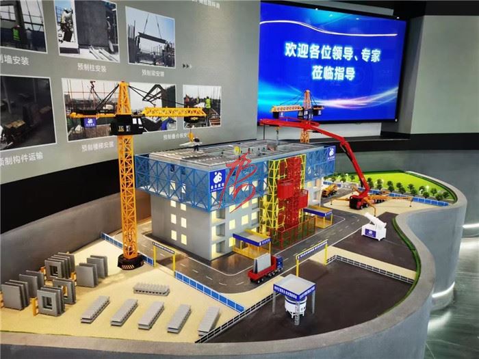 裝配式建筑施工沙盤